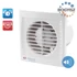 Kép 1/2 - VENTS 100 SILENTA - S TL FALI AXIÁLIS VENTILÁTOR