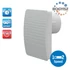 Kép 1/3 - VENTS 100 STYLE TH DUO KÉTFOKOZATÚ AUTOMATA ZSALUS VENTILÁTOR