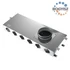 Kép 1/6 - BLAUFAST SR 160/75X8 02 FÉM LÉGELOSZTÓ DOBOZ Ø160 MM, 8 CSONKKAL