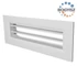 Kép 1/6 - BLAUFAST GW 300X55 01 FALI FÉM LÉGRÁCS 300X55 MM