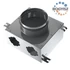 Kép 1/6 - BLAUFAST SR 125/75X2 01 FÉM LÉGELOSZTÓ DOBOZ Ø125 MM, 2 CSONKKAL