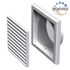 Kép 1/9 - VENTS MŰANYAG SZELLŐZŐRÁCSCSŐCSATLAKOZÓVAL 250X250 D=150