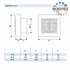 Kép 2/2 - Cata B-12 AXIÁLIS  ventilátor