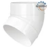 Kép 1/9 - VENTS 45 FOKOS KÖNYÖK KÖRCSATORNÁHOZ D=125