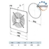 Kép 2/4 - VENTS OV 4E 400 IPARI AXIAL VENTILÁTOR