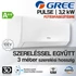 Kép 1/4 - GREE PULSE GWH12AGB-K6DNA1A INVERTERES KLÍMA / 3,2 KW / A++ / R32 - SZERELÉSSEL EGYÜTT