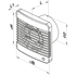Kép 2/2 - VENTS 150 SILENTA-MT FALI AXIÁLIS VENTILÁTOR