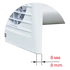 Kép 3/4 - VENTS 100 S 12 FALI AXIÁLIS VENTILÁTOR