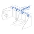 Kép 5/9 - BLAUFAST RPWB 200X55/75X2 M FALI FÉM LÉGRÁCSFOGADÓ IDOM (200X55 MM)